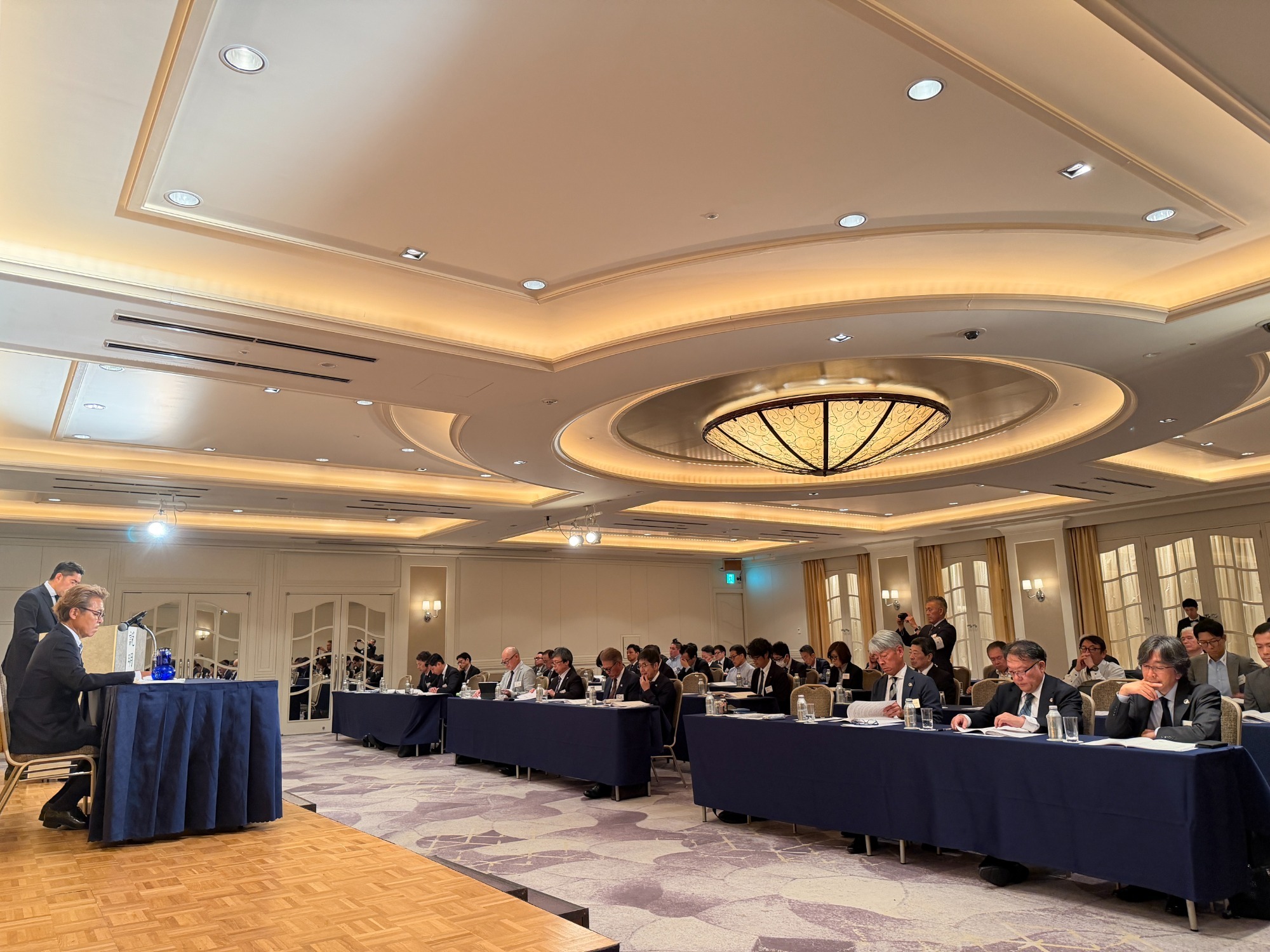 写真：通常総会の開催