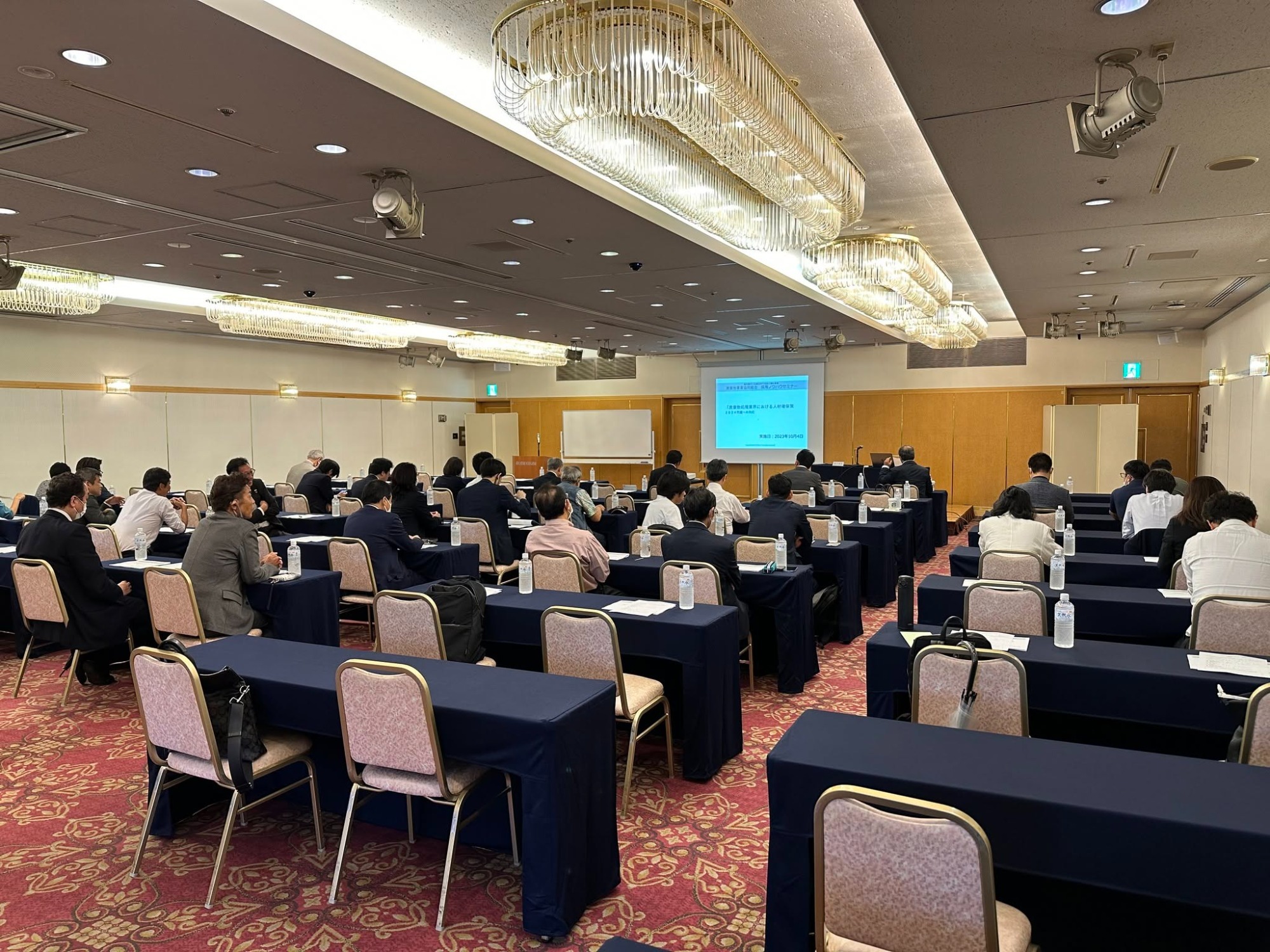 写真：災害対策プロジェクト説明会